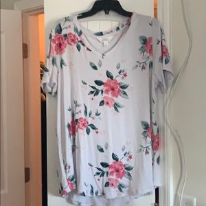 Floral Tee